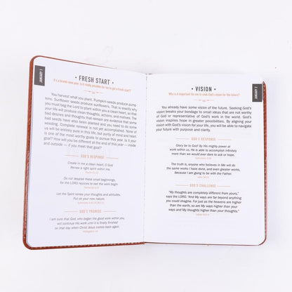 One Minute with God for Men – 365-Day Devotional Journal & Daily Reflections Book, Portable Christian Gift for Holidays & Birthdays