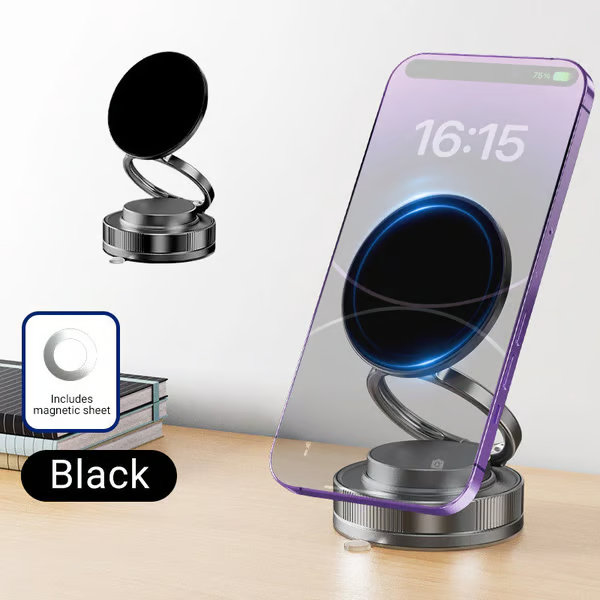 Magnetic Phone Holder with Suction Cup