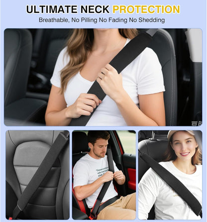 2Pcs Original Belt Buckle Shoulder Pads,Give YouComfortable Driving Compatible with Most Models